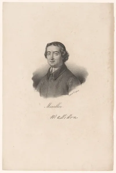 Portret van Jean-Baptiste Massillon