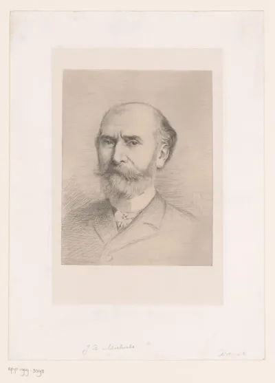 Portret van Jean Baptiste Michiels