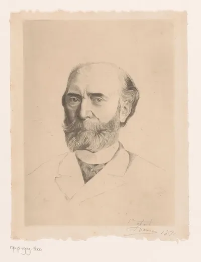 Portret van Jean Baptiste Michiels