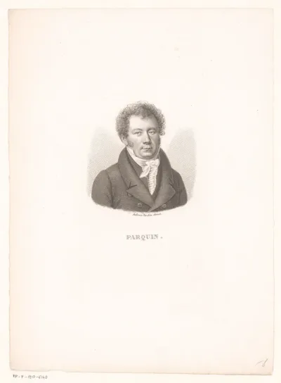 Portret van Jean-Baptiste-Nicolas Parquin