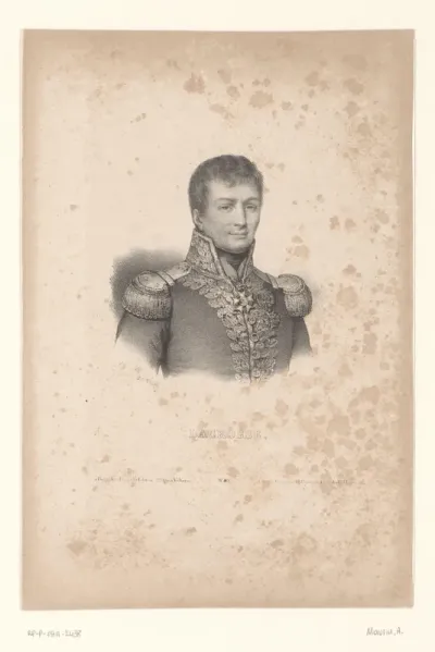 Portret van Jean-Baptiste Raymond de Lacrosse