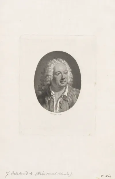 Portret van Jean Baptiste Rousseau (1671-1741)