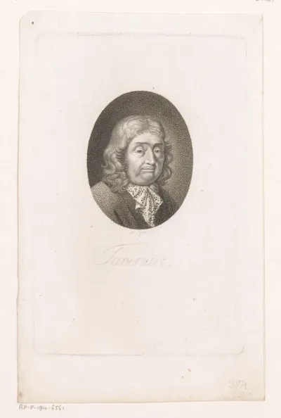 Portret van Jean-Baptiste Tavernier, baron d'Aubonne