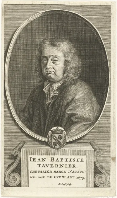 Portret van Jean Baptiste Tavernier