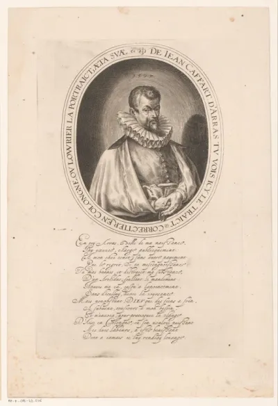 Portret van Jean Caffart