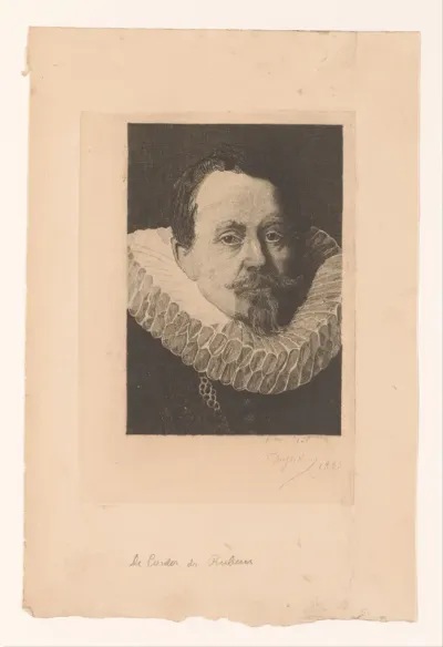Portret van Jean Charles de Cordes