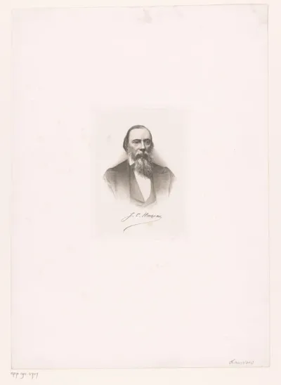 Portret van Jean-Charles Houzeau