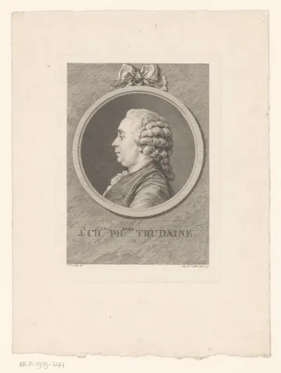 Portret van Jean Charles Philibert Trudaine de Montigny