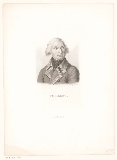 Portret van Jean-Charles Pichegru