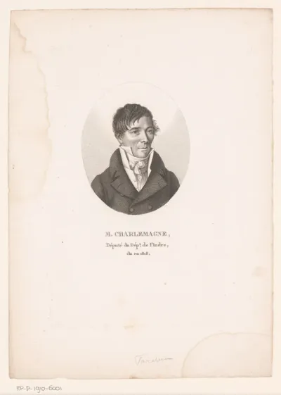 Portret van Jean-Claude Charlemagne