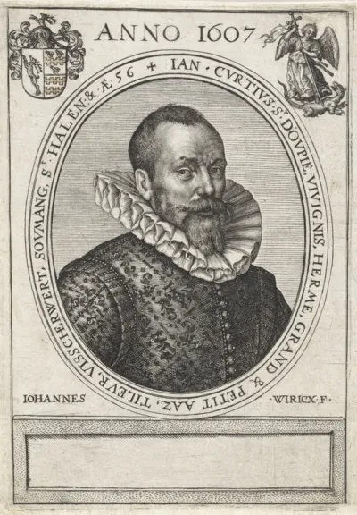Portret van Jean Curtius, op 56-jarige leeftijd