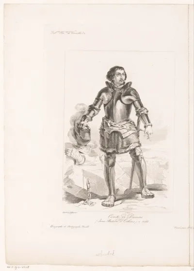 Portret van Jean d'Orléans, graaf van Dunois en Mortain