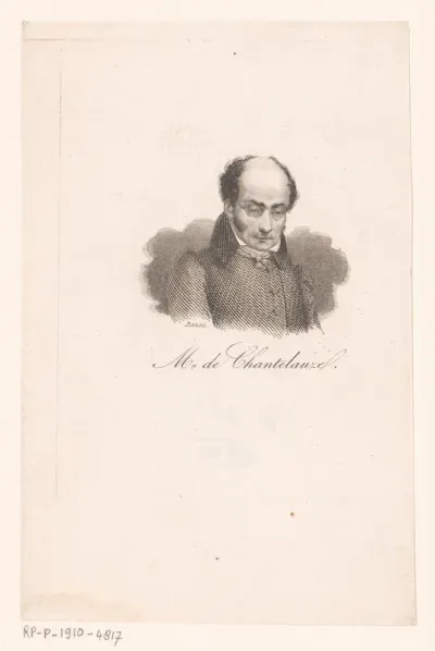 Portret van Jean de Chantelauze