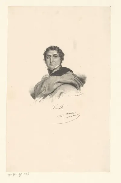 Portret van Jean-de-Dieu Soult