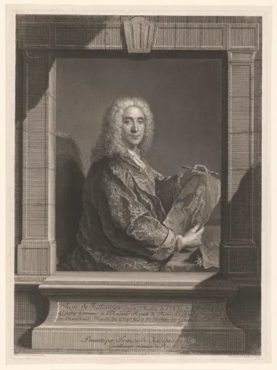 Portret van Jean de Julienne