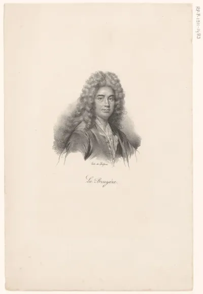 Portret van Jean de La Bruyère