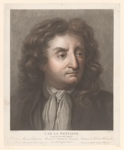 Portret van Jean de La Fontaine