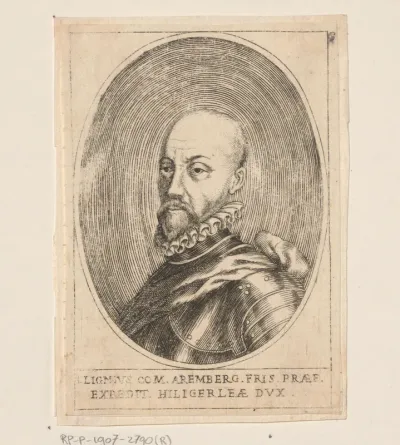 Portret van Jean de Ligne, graaf van Arenberg