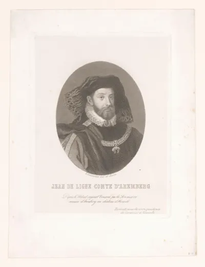 Portret van Jean de Ligne graaf van Arenberg