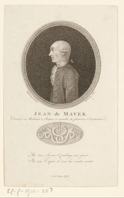 Portret van Jean de Mayer