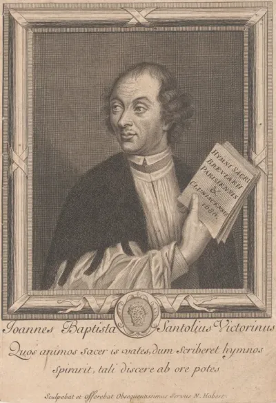 Portret van Jean de Santeul