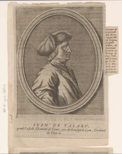 Portret van Jean de Talaru
