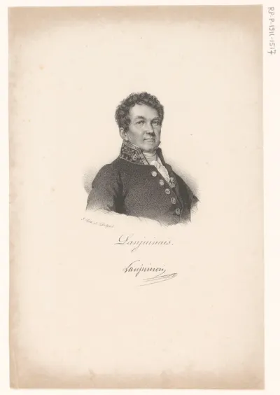 Portret van Jean-Denis Lanjuinais