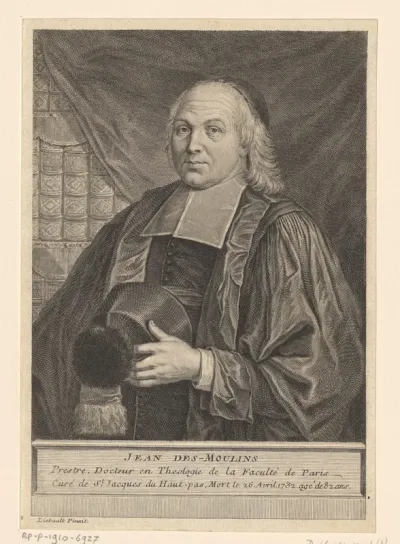 Portret van Jean Desmoulins