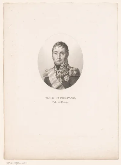 Portret van Jean Dominique Compans