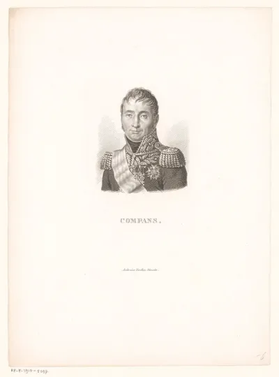 Portret van Jean Dominique Compans
