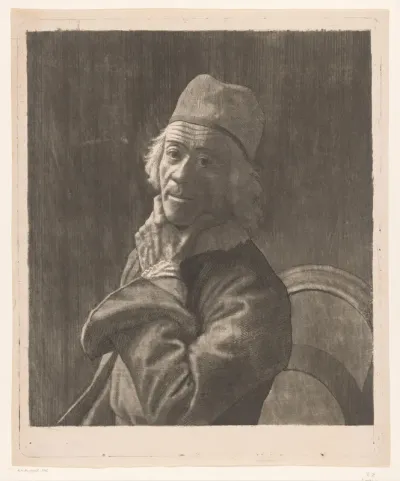 Portret van Jean-Etienne Liotard