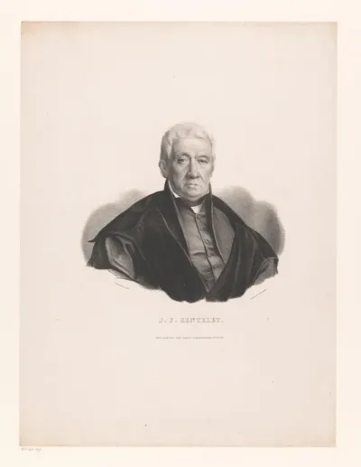 Portret van Jean Ferdinand Sentelet