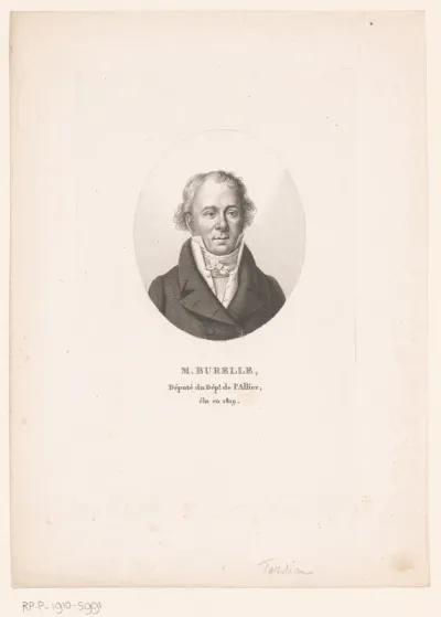 Portret van Jean-François Burelle