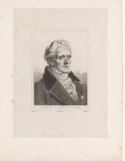 Portret van Jean-François Collin d'Harleville