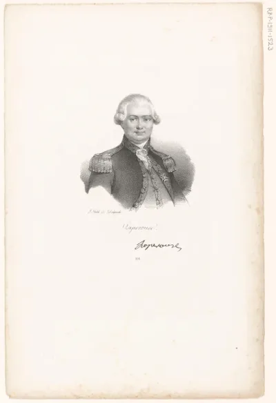 Portret van Jean-François de La Pérouse