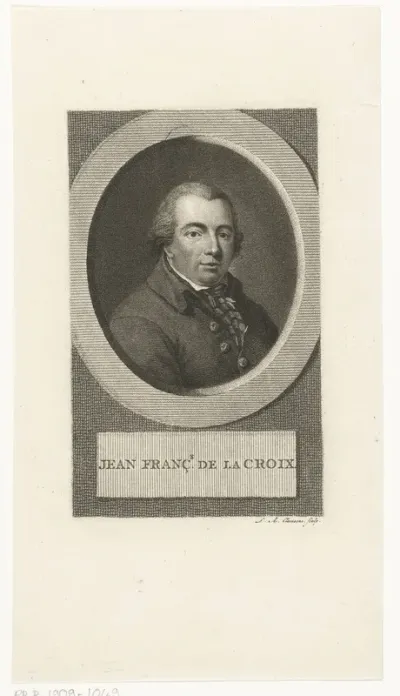 Portret van Jean-François Delacroix