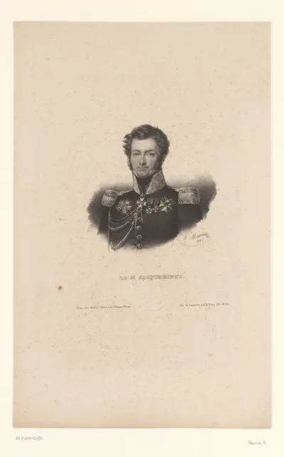 Portret van Jean-François Jacqueminot