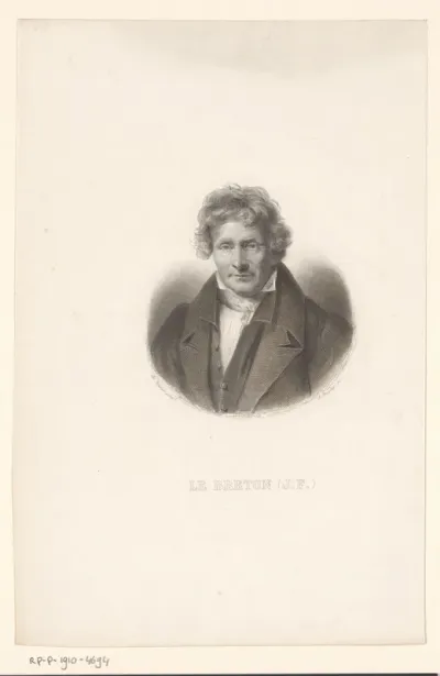Portret van Jean François Le Breton