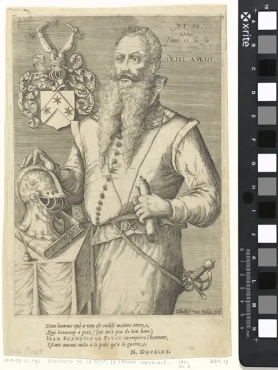 Portret van Jean François Le Petit