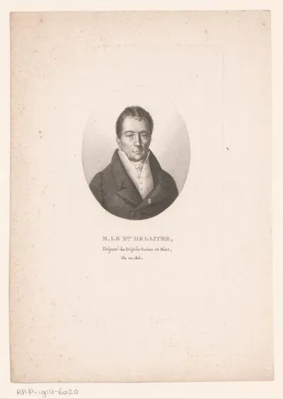 Portret van Jean-François-Marie Delaître