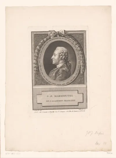 Portret van Jean-François Marmontel