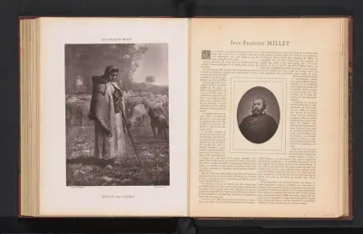 Portret van Jean-Francois Millet