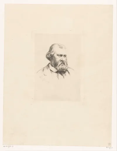Portret van Jean-François Millet