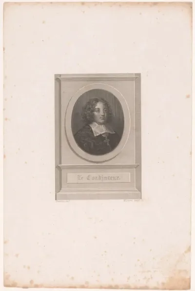 Portret van Jean François Paul de Gondi