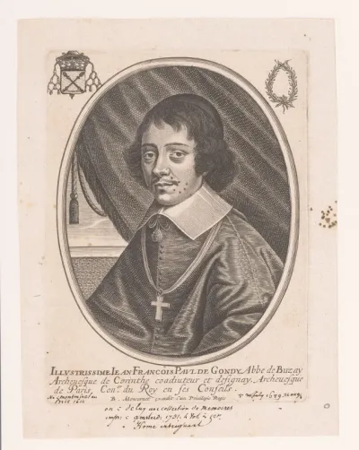 Portret van Jean-François Paul de Gondi