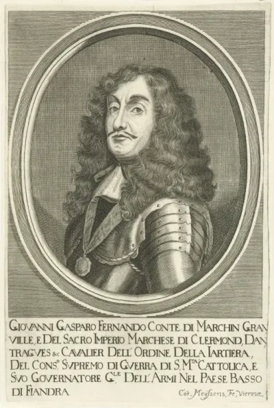 Portret van Jean Gaspar Ferdinand de Marchin, graaf van Granville