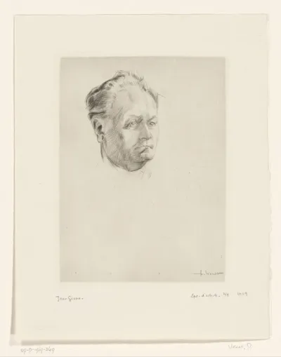 Portret van Jean Giono