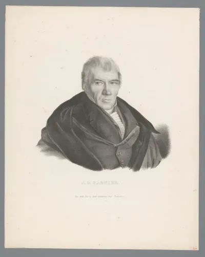 Portret van Jean Guillaume Garnier