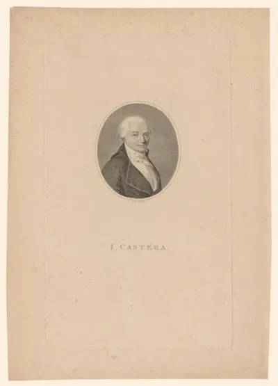 Portret van Jean Henri Castéra