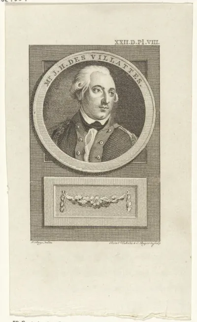 Portret van Jean Henri des Villattes